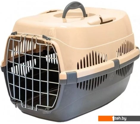  - Сумки, переноски для животных Zoom Спутник-1 3993 (серый/бежевый) - Спутник-1 3993 (серый/бежевый)