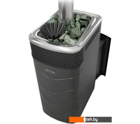  - Банные печи Термофор Гейзер XXL 2017 Inox Витра ЗК (антрацит) - Гейзер XXL 2017 Inox Витра ЗК (антрацит)