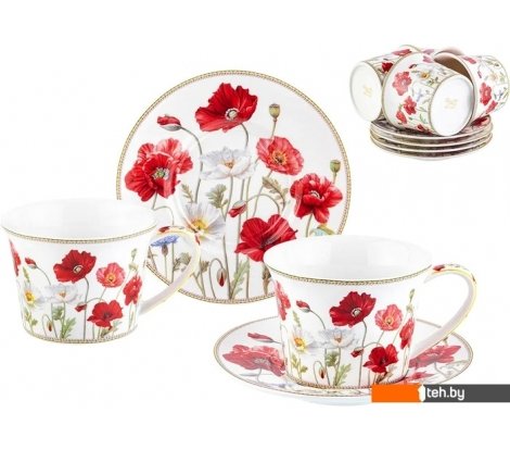  - Кружки, чашки, стаканы для горячих напитков Elan Gallery Маки 420457 - Маки 420457