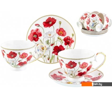  - Кружки, чашки, стаканы для горячих напитков Elan Gallery Маки 420461 - Маки 420461