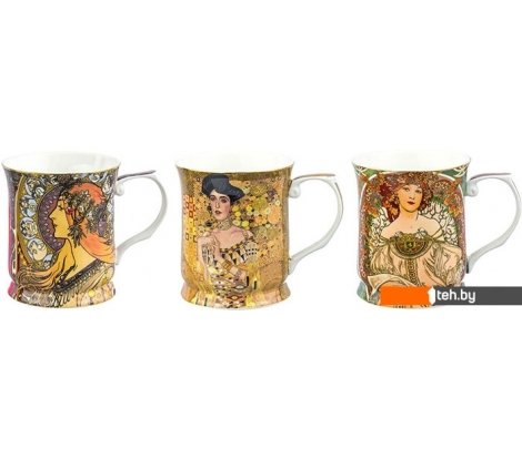  - Кружки, чашки, стаканы для горячих напитков Elan Gallery Золотая Адель, Зодиак, Мечтательность 420445 - Золотая Адель, Зодиак, Мечтательность 420445