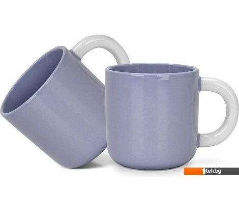  - Кружки, чашки, стаканы для горячих напитков Fissman Lilac 3745 (2шт) - Lilac 3745 (2шт)