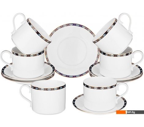  - Кружки, чашки, стаканы для горячих напитков Lefard Glamour 590-464 (синий) - Glamour 590-464 (синий)