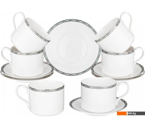  - Кружки, чашки, стаканы для горячих напитков Lefard Glamour 590-467 (голубой) - Glamour 590-467 (голубой)