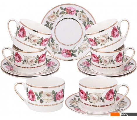  - Кружки, чашки, стаканы для горячих напитков Lefard Melody of Roses 275-1268 - Melody of Roses 275-1268