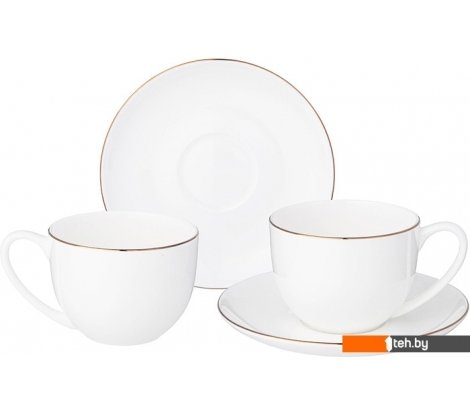  - Кружки, чашки, стаканы для горячих напитков Lefard Кристал Голд 414-057 - Кристал Голд 414-057