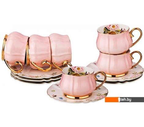  - Кружки, чашки, стаканы для горячих напитков Lefard Пинк 275-1078 - Пинк 275-1078