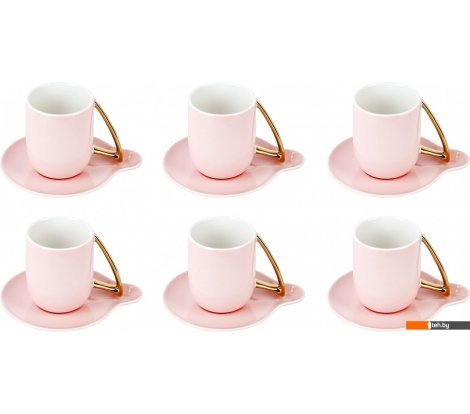  - Кружки, чашки, стаканы для горячих напитков Nouvelle 5th Avenue. Pink 1400014 - 5th Avenue. Pink 1400014