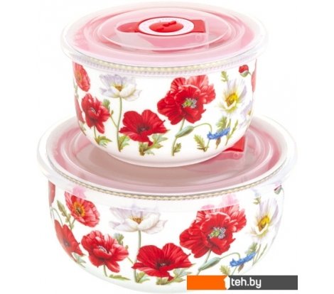  - Тарелки, салатники, блюда и наборы Elan Gallery Маки 420500 - Маки 420500