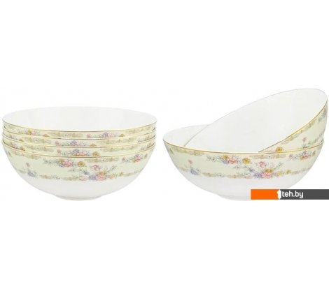  - Тарелки, салатники, блюда и наборы Lenardi Fleur 145-327 (6шт) - Fleur 145-327 (6шт)