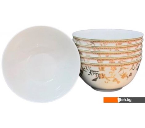  - Тарелки, салатники, блюда и наборы Lenardi Золотой цветок 125-111 (6шт) - Золотой цветок 125-111 (6шт)