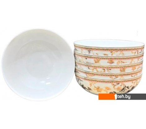  - Тарелки, салатники, блюда и наборы Lenardi Золотой цветок 125-113 (6шт) - Золотой цветок 125-113 (6шт)