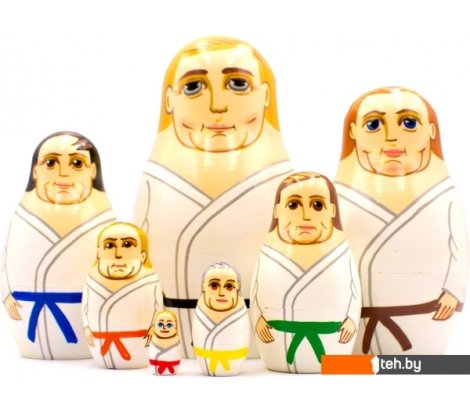  - Развивающие игрушки Брестская Фабрика Сувениров Боевые искусства (набор 7 шт) - Боевые искусства (набор 7 шт)