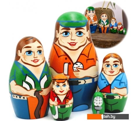  - Развивающие игрушки Брестская Фабрика Сувениров Гольф (набор 5 шт) - Гольф (набор 5 шт)