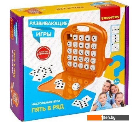  - Развивающие игрушки Bondibon Пять в ряд ВВ5668  - Пять в ряд ВВ5668 