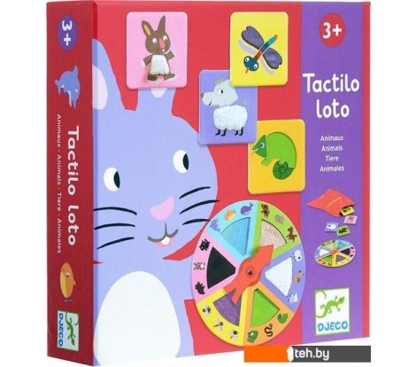  - Настольные игры Djeco Животные 08129 - Животные 08129