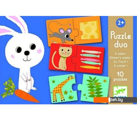  - Развивающие игрушки Djeco К столу! 08166 - К столу! 08166