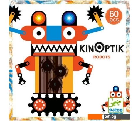  - Развивающие игрушки Djeco Пазл-аниматор Робот 05611 - Пазл-аниматор Робот 05611