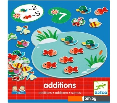  - Настольные игры Djeco Сложение 08312 - Сложение 08312