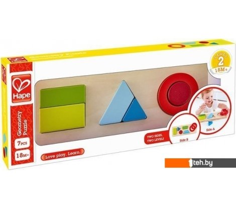  - Развивающие игрушки Hape Сортер Цвета и формы E1615_HP - Сортер Цвета и формы E1615_HP