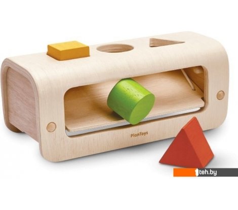  - Развивающие игрушки Plan Toys Блок для сортировки фигур 5398 - Блок для сортировки фигур 5398
