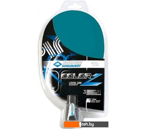  - Ракетки, мячи и аксессуары для настольного тенниса Donic-Schildkrot Color Z Blue Level 500 - Color Z Blue Level 500