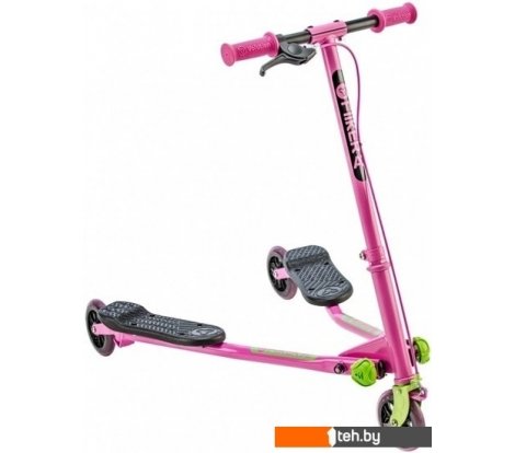  - Самокаты Yvolution Fliker Air A1 (розовый/зеленый) - Fliker Air A1 (розовый/зеленый)