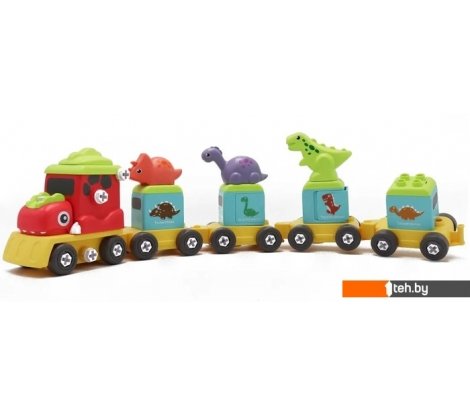  - Конструкторы Funky Toys Дино-Паровозик FT0002134 - Дино-Паровозик FT0002134