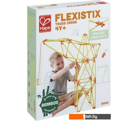  - Конструкторы Hape Flexistix E5562 Truss Crane - Flexistix E5562 Truss Crane
