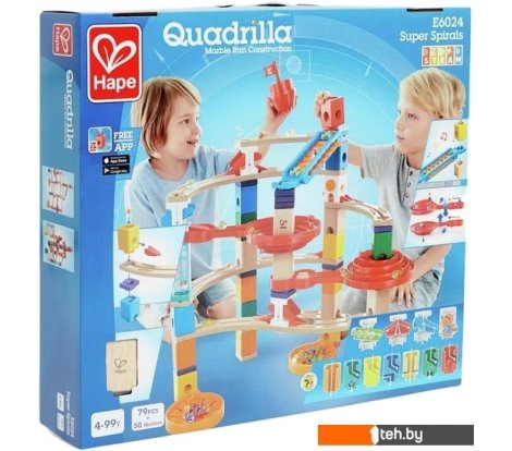  - Развивающие игрушки Hape Quadrilla E6024 Super spiral - Quadrilla E6024 Super spiral