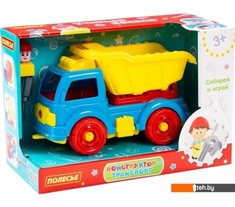  - Конструкторы Полесье 84811 Автомобиль-самосвал - 84811 Автомобиль-самосвал