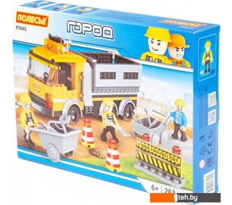  - Конструкторы Полесье 81940 Город. Строительная бригада - 81940 Город. Строительная бригада