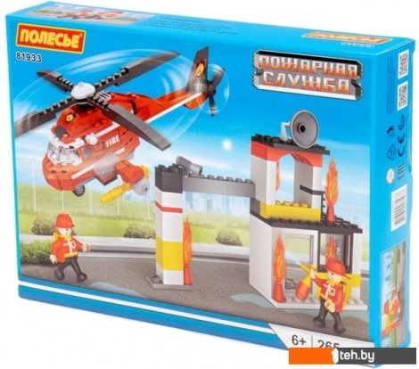  - Конструкторы Полесье 81933 Пожарная служба - 81933 Пожарная служба