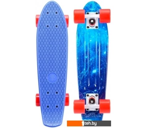  - Скейтборды, лонгборды Playshion Flash PL20-FLA-BS (синий космос) - Flash PL20-FLA-BS (синий космос)