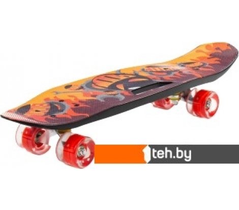  - Скейтборды, лонгборды Полесье 89519 65 см (черный/красный) - 89519 65 см (черный/красный)