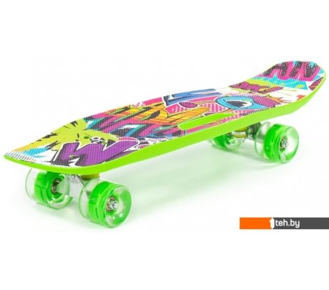 - Скейтборды, лонгборды Полесье 89540 65 см (светло-зеленый) - 89540 65 см (светло-зеленый)