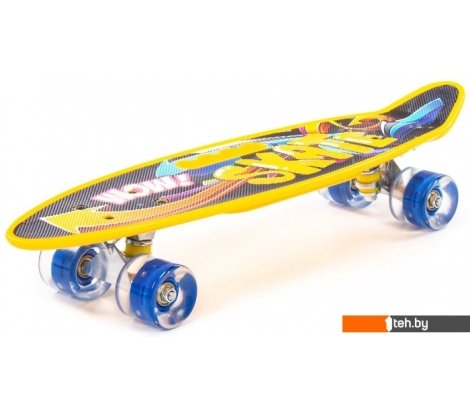  - Скейтборды, лонгборды Полесье 89557 59 см (желтый/синий) - 89557 59 см (желтый/синий)