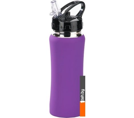  - Бутылки для воды Colorissimo Water Bottle 0.6л (фиолетовый) [HB01-PR] - Water Bottle 0.6л (фиолетовый) [HB01-PR]