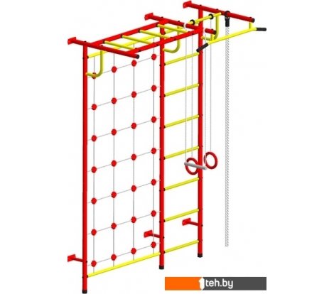  - Детские спортивные комплексы и игровые площадки Пионер С4С (красный/желтый) - С4С (красный/желтый)