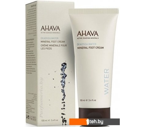  - Косметика по уходу за телом Ahava Минеральный крем для ног Deadsea Water 100 мл - Минеральный крем для ног Deadsea Water 100 мл