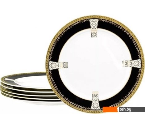  - Тарелки, салатники, блюда и наборы Lenardi Black Baccara 205-008 (6шт) - Black Baccara 205-008 (6шт)