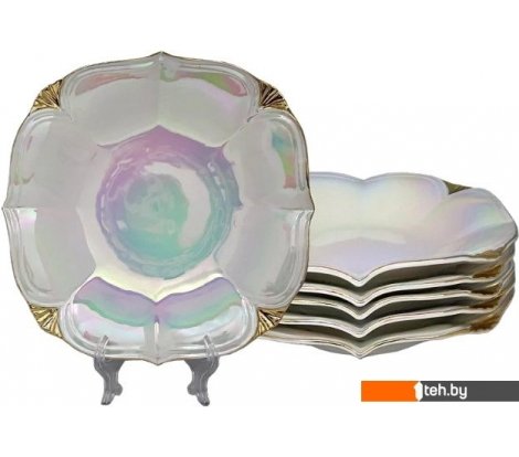  - Тарелки, салатники, блюда и наборы Lenardi Перламутр 105-693 (6шт) - Перламутр 105-693 (6шт)