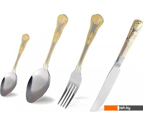  - Столовые приборы Fissman Rousse golden 3198 - Rousse golden 3198