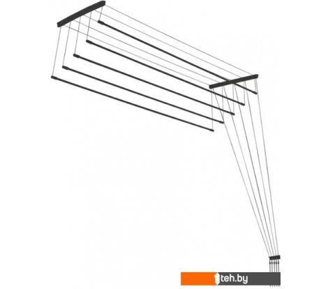  - Сушилки для белья Comfort Alumin Group Потолочная 5 прутьев Black Diamond 220 см (алюминий) - Group Потолочная 5 прутьев Black Diamond 220 см (алюминий)