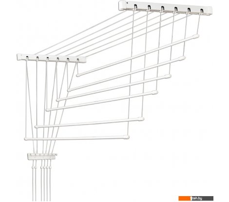  - Сушилки для белья Comfort Alumin Потолочная 6 Прутьев 140 см (алюминий/белый, металлическое крепление) - Потолочная 6 Прутьев 140 см (алюминий/белый, металлическое крепление)