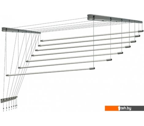  - Сушилки для белья Comfort Alumin Group Потолочная 7 прутьев Silver Style 220 см (алюминий) - Group Потолочная 7 прутьев Silver Style 220 см (алюминий)