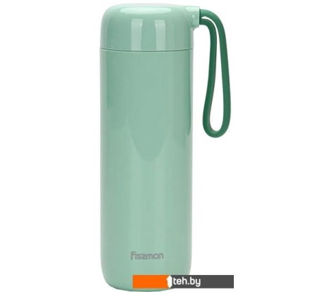 - Термосы, термокружки и многоразовые стаканы Fissman 17851 400 мл (зеленый) - 17851 400 мл (зеленый)