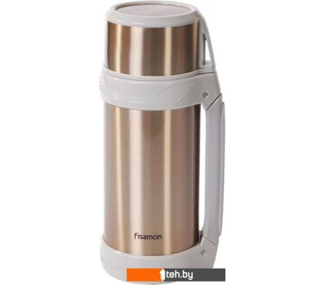 - Термосы, термокружки и многоразовые стаканы Fissman 9848 800 мл (бронзовый) - 9848 800 мл (бронзовый)