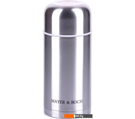 - Термосы, термокружки и многоразовые стаканы Mayer&Boch 28039 1л (серебристый) - 28039 1л (серебристый)