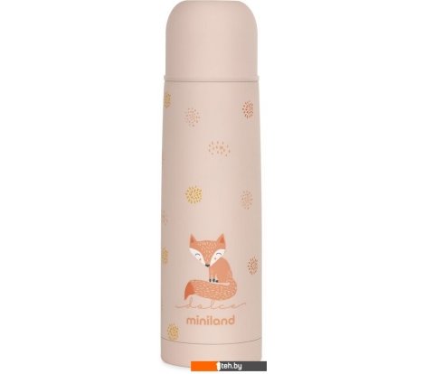 - Термосы, термокружки и многоразовые стаканы Miniland Thermy Dolce 500мл (розовый/лисенок) - Thermy Dolce 500мл (розовый/лисенок)